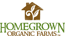 Logo - HOMEGROWN Organic Farms